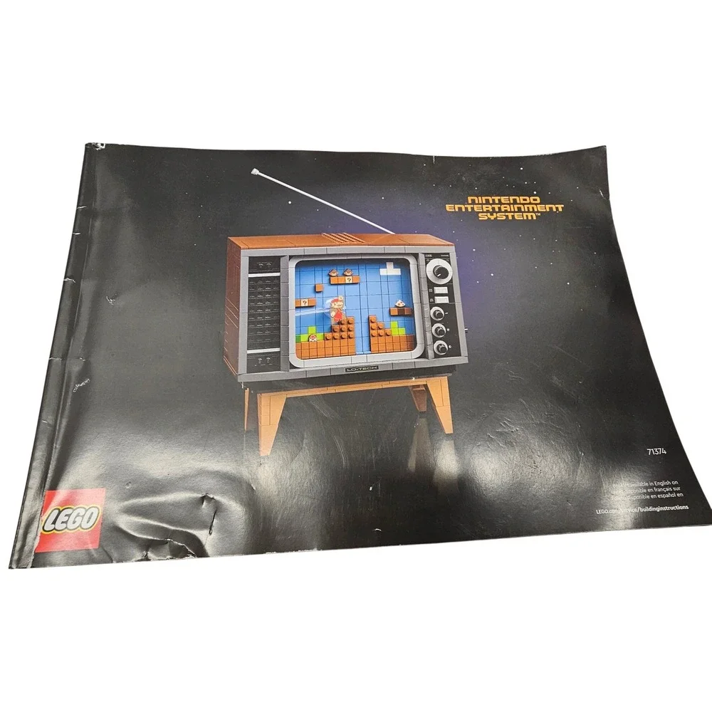 LEGO Nintendo Entertainment System 71374 Instruction Manuals Vol 1 & 2 NES Set